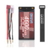 AWANFI 2S Shorty Lipo 7.4V 4600mAh 100C Hardcase Lipo Battery with 4mm Bullet Deans Plug.