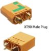 XT90 Connector Update XT90S Anti-Spark Male Female for RC FPV Lipo Battery ESC Charger Lead