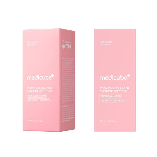 medicube PDRN Pink Collagen Exosome Shot Serum 7,500 PPM | Liquid Skin Booster | Exosome, Salmon DNA PDRN, Spicules | Uneven Skin Tone, Pore Care, Skin Texture | Korean Skin Care 1.01 fl.oz - Image 5