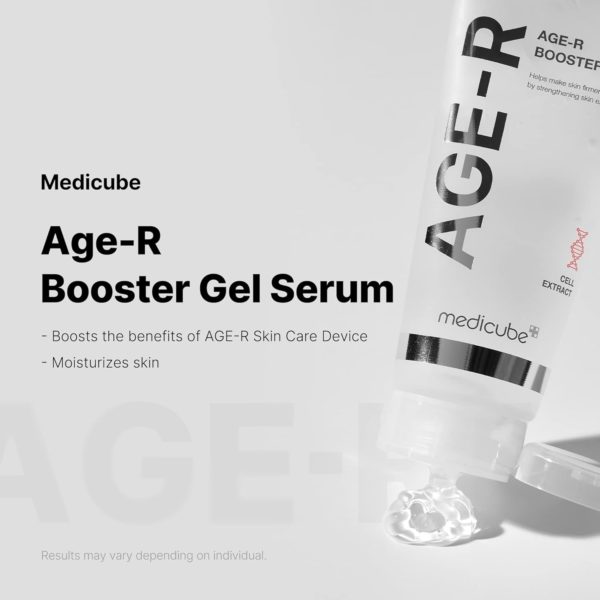 Medicube Age-R Booster Gel Serum for Skin Care Devices – Moisturizing and Nourishing Facial Serum with Plant Stem Cell Extract, Hyaluronic Acid, Collagen – Hypoallergenic Korean Skin Care - Image 2
