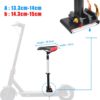 Scooter Seat for Adults with Aluminum Fixed Rod. For Electric Scooter – Compatible with Xiaomi M365 | Pro | Electric Scooters. Seat Color(Black)