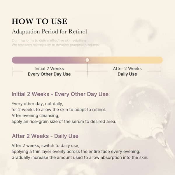 Medicube Deep Reviving Bakuchiol Retinol Facial Serum – Anti-Aging 4th Gen Retinol & Bakuchiol – Targets Fine Lines, Uneven Skin Tone, Blemish Scars – Korean Skin Care, Low Irritant, 1.01 oz - Image 2