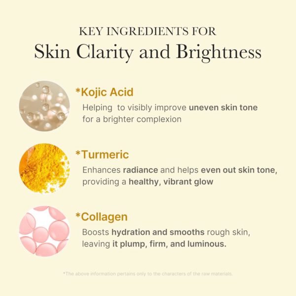 Medicube Kojic Acid Turmeric Overnight Wrapping Peel Off Mask – Nourishes dull, uneven skin with hydrolyzed collagen for glowing skin and skin firmnes. Korean skincare, 2.53 fl. oz. - Image 3