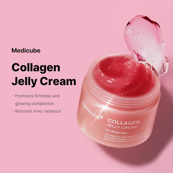 Medicube Collagen Jelly Cream, 3.71 fl.oz. | Niacinamide & Freeze-Dried Hydrolyzed Collagen - Image 4