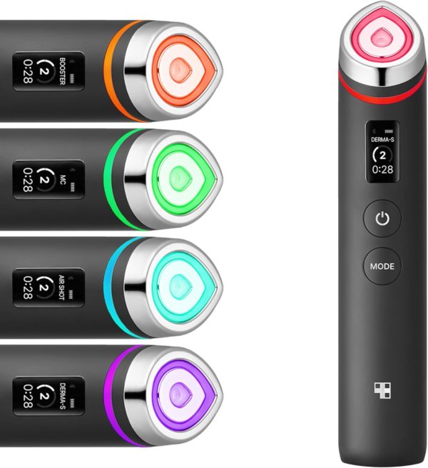 Medicube Age-R Booster Pro | 6-in-1 Real Glass Glow Device | Looking Glass Skin with Enhanced Absorption, Radiance, Elasticity,Pore Care | LED Anti-Wrinkle Device | Korean Skin Care - Image 5