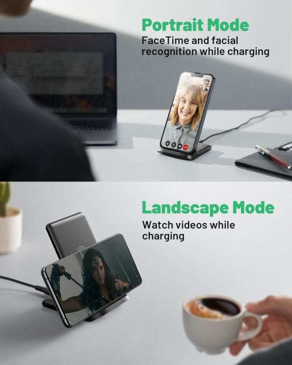 Wireless Charger, 15W Fast Qi-Certified. - Image 3