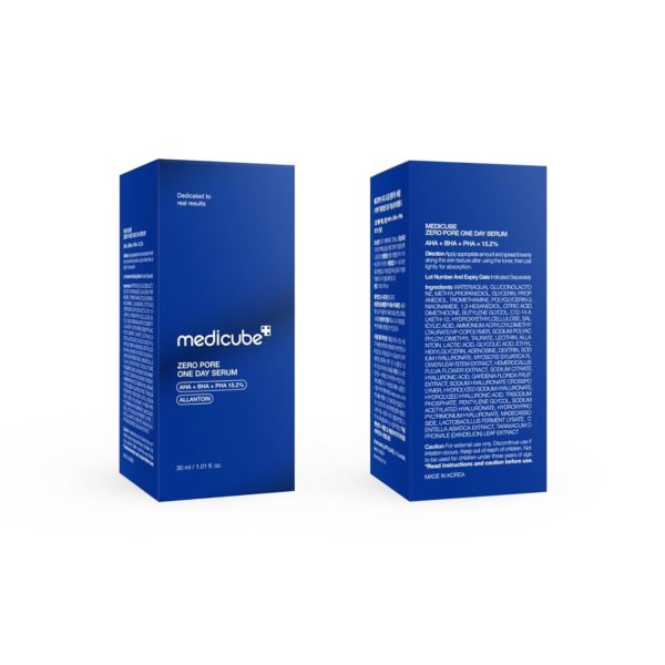 Medicube Zero Pore One-day Serum 1.01 fl.oz – Overnight Resurfacing Serum with Pore Tightening Complex – 15.2% AHA+BHA+PHA & 2% Niacinamide – 10.8% reduction in pore appearance after one day of use - Image 2