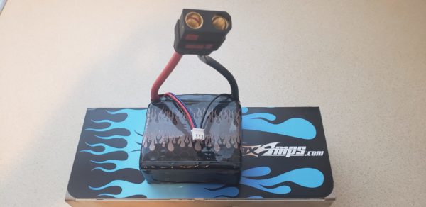 Graphene LiPo 6500 2S5P 7.4v Battery Pack 175C