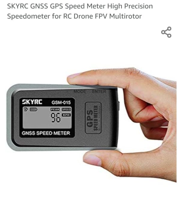 SKYRC GNSS GPS Speed Meter High Precision Speedometer for RC Drone FPV Multirotor