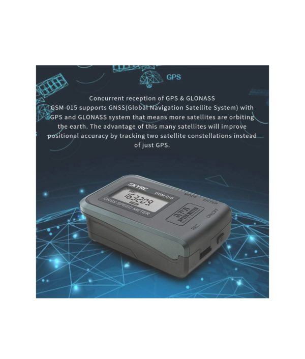 SKYRC GNSS GPS Speed Meter High Precision Speedometer for RC Drone FPV Multirotor - Image 3