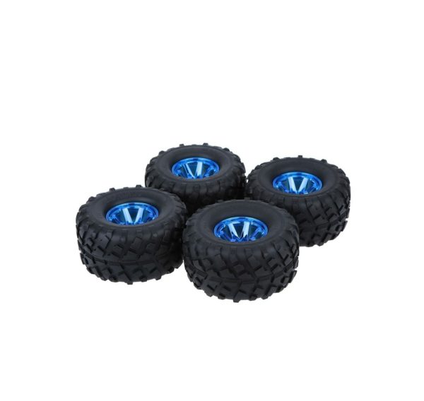 GoolRC 4PCS/Set 1/10 Monster Truck Tire Tyres for Traxxas, HSP, Tamiya, HPI, Kyosho, RC Model Car