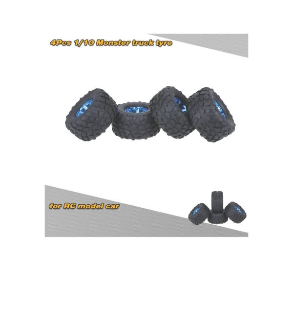 GoolRC 4PCS/Set 1/10 Monster Truck Tire Tyres for Traxxas, HSP, Tamiya, HPI, Kyosho, RC Model Car - Image 2