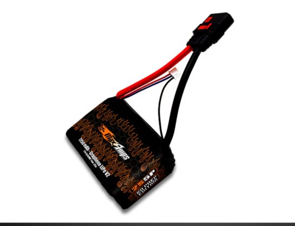 Graphene V2 LiPo 7250 2S5P No Prep 7.4v Battery Pack 225C