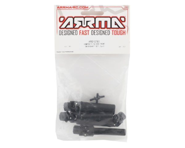Arrma 4x4 Composite Front Slider Driveshaft Set - Image 2