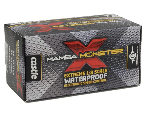 Castle Creations Mamba Monster X Waterproof 1/8 Scale Brushless ESC - Image 2