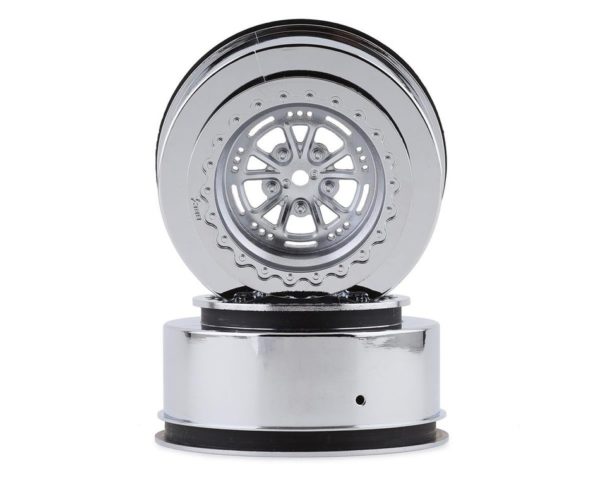 DragRace Concepts AXIS 2.2/3.0" Drag Racing Rear Wheels w/12mm Hex (Chrome) (2) - Image 2