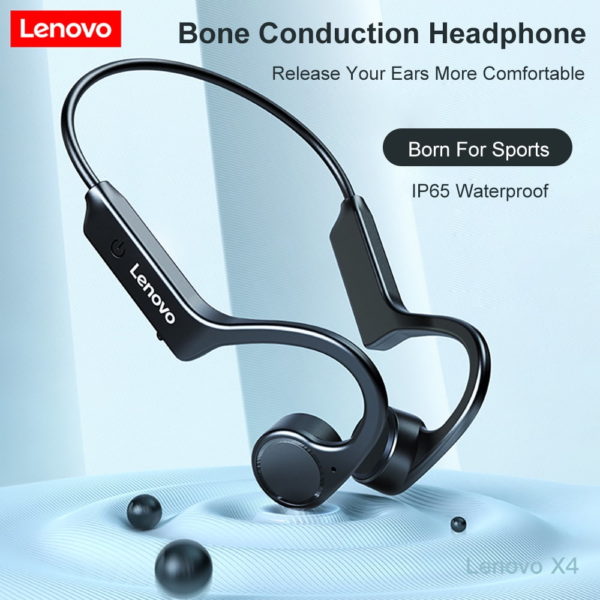 Lenovo X4 Bone Conduction Headphones Wireless 5.0 Earphone Outdoor Sports Headset Waterproof Hands-free with Microphone - Image 2