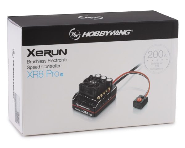 Hobbywing XR8 Pro 1/8 Competition Sensored Brushless ESC - Image 2