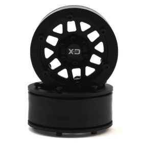 Incision KMC XD229 Machete 1.9 Plastic Beadlock Wheels (2) (Black)