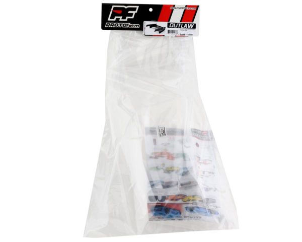 Protoform Nissan GT-R R35 Pro-Mod 1/10 Outlaw Drag Racing Wing Set (Clear) - Image 3