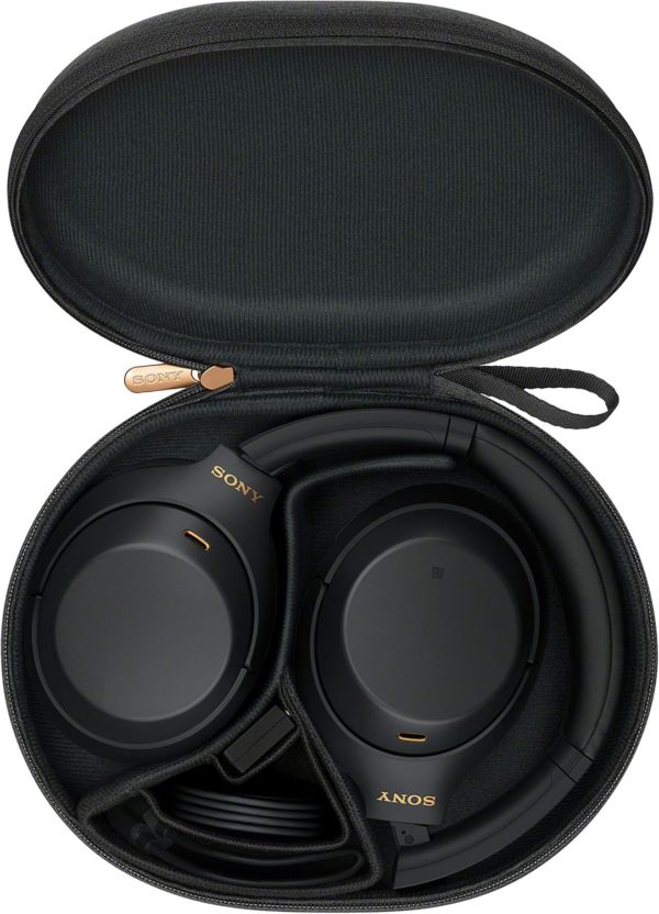 Sony WH-1000XM4 Wireless Premium Noise Canceling Overhead Headphones with Mic for Phone-Call and Alexa Voice Control, Black WH1000XM4 - Image 2